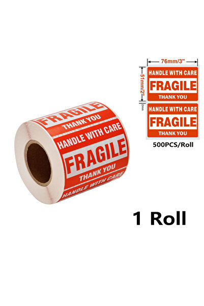 choice2 1Pc-500PCS 500pcs Fragile Stickers Warning Label Sticker Handle With ...