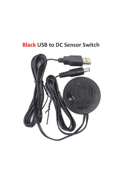 Choice5 مفتاح استشعار حركة خشبي أسود قابل للاختراق بقطر 25 مم، يعمل بجهد 5 فو...