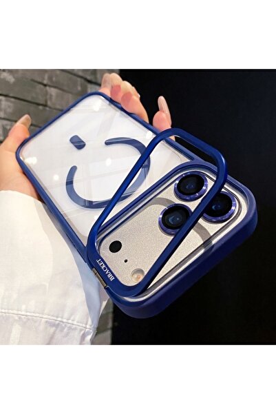 Choice iPhone17 Pro Max Deep Blue Magnetic Clear Phone Case for apple IPhone ...