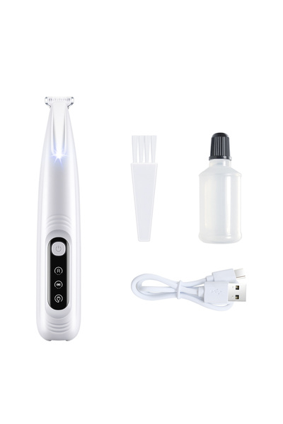 Choice ماكينة تشذيب شعر الحيوانات الأليفة الكهربائية F6001 مع ضوء LED، مقاومة...