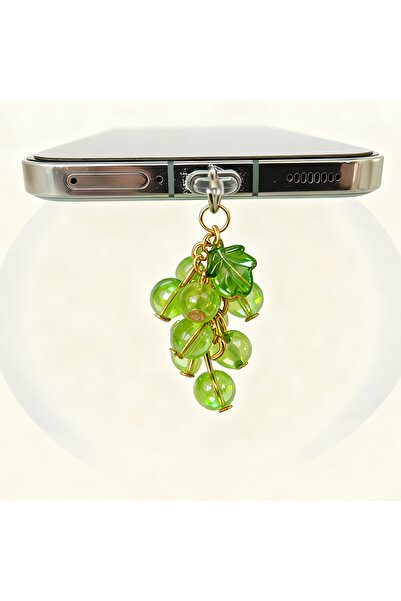 Choice قابس حماية من الغبار للهواتف من النوع C، بتصميم عالمي على شكل فاكهة، م...