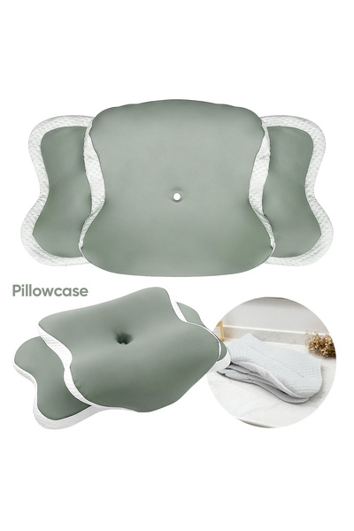 Choice Green Memory Foam Pillowcase Cervical Pillowcase Pillow Protector Bedd...