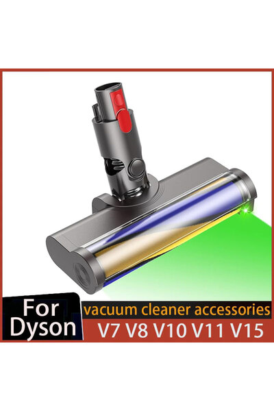 Choice رأس فرشاة ناعمة بلون أخضر فاتح لأجهزة التنظيف اللاسلكية دايسون V7 وV8 ...