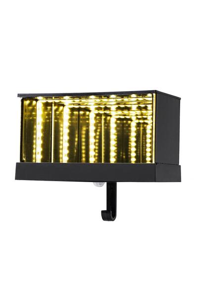 Choice حامل مفاتيح سيارة أبيض اللون مع إضاءة LED، يُثبت على الحائط، حامل سلسل...