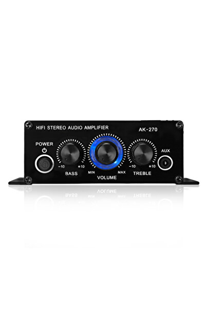 Choice A70 Mini Audio 2-Channel Stereo Power Amplifier Portable Sound Amplifi...