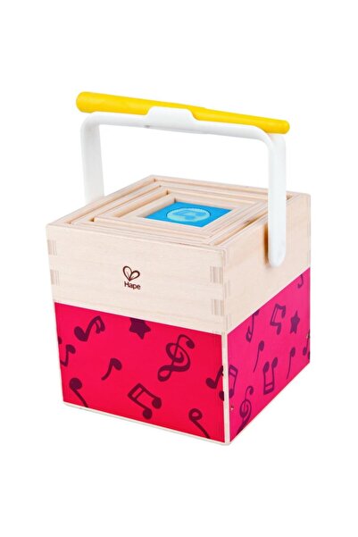 Hape Set of 6 toys - Stackable musical box