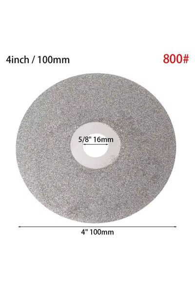 Choice6 قرص تجليخ مطلي بحبيبات 800، قطر 100 مم، حبيبات من 80 إلى 3000، عجلات ...