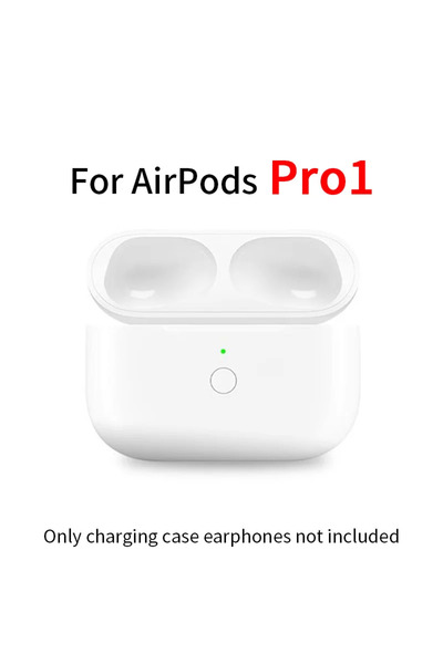 choice2 علبة شحن لاسلكية بديلة لسماعات AirPods Pro 1 و AirPods 1 و 2 بتقنية ب...