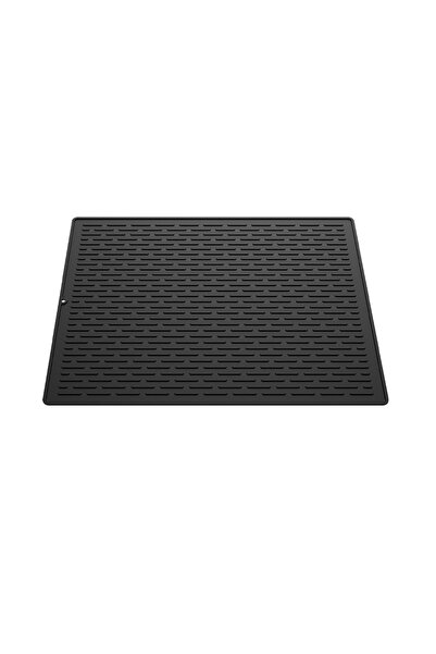 Choice3 40x50cm Black-Stripe 2-in-1 Kitchen Silicone Pad: Dish Draining Count...