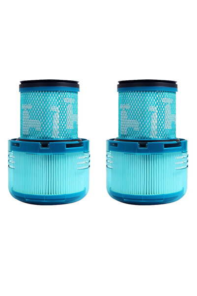 Choice3 قطعتان من فلاتر HEPA قابل للغسل لما بعد الاستخدام، مناسبة لمكنسة دايس...