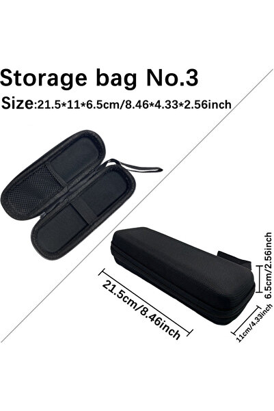 Choice4 NO3 Storage Box EVA Electric Hair Cutting Bag Hair Care Tools Suitcas...