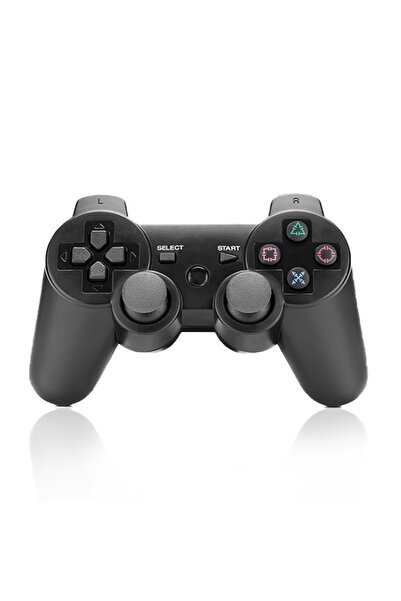 Choice وحدة تحكم PS3 سوداء اللون تدعم تقنية بلوتوث اللاسلكية، وهي وحدة تحكم أ...