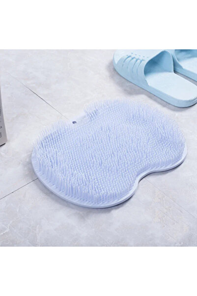 choice2 مقشر أزرق للاستحمام والتدليك، سجادة حمام مانع للانزلاق، حصيرة حمام تد...