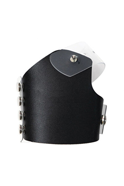 choice2 black 1PC Professional Makeup Artist Gloves Fashion PVC Leather Multi...