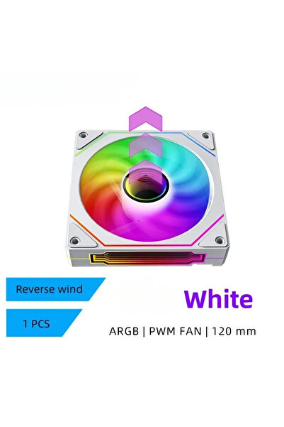 Choice7 A-RGB Other LJ-4Pro-R-WH LDPCSJ PRISM 4 PRO Computer Chassis Fan 12cm...
