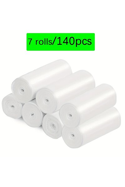 Choice 140pcs 60/100/140pcs Small Trash Bags Small Garbage Bags, 3.2GL for ho...