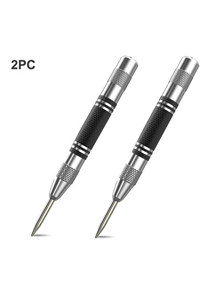 choice2 SET-E Automatic Center Punch Kerner Woodworking Metal Puncher Steel H...