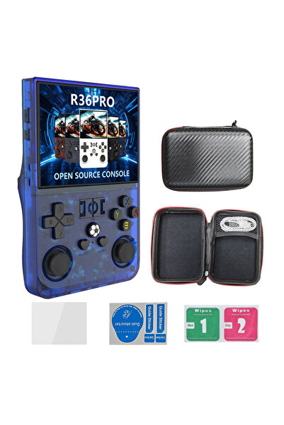 Choice4 128GB Blue 2025 R36S Pro Game Console Retro 128gb Consola R36s R36 S ...