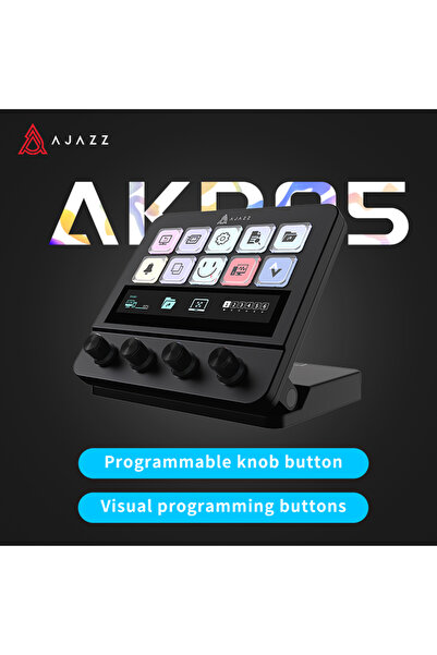 Choice1 لوحة مفاتيح أجاز AKP05 الميكانيكية متعددة الوظائف، باللون الأسود، من ...