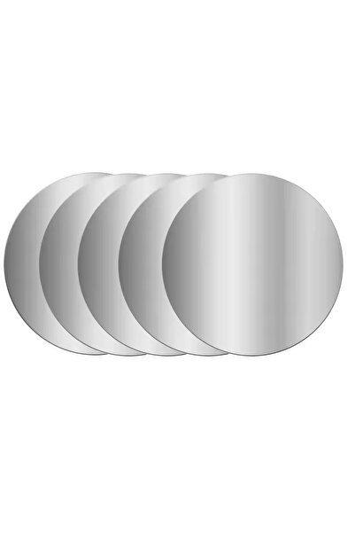 Choice3 5 قطع - 80 مم 1-5 قطع 8 سم قرص معدني مغناطيسي للهاتف المحمول والكمبيو...