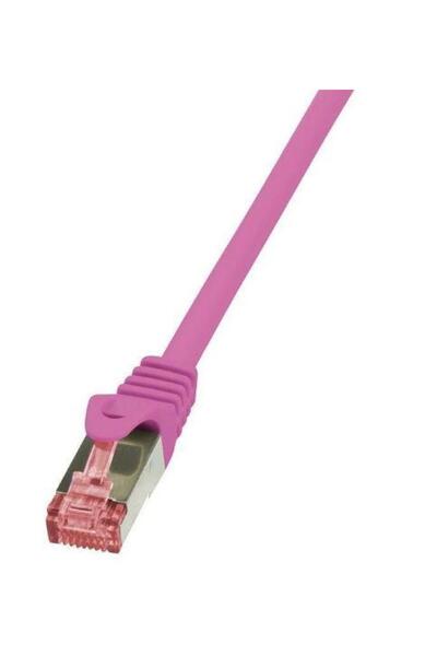 LogiLink Cablu S/FTP CQ3089S, Cat.6A, Patchcord (Roz)