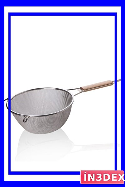 İN3DEX مصفاة مطبخ خشبية مع مقبض 24 سمتر