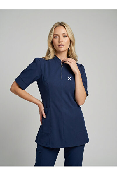 X Medical Wear Hijab Pumpkin Serisi Takım Scrubs