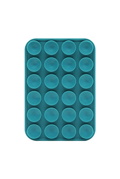 Choice1 Blue New Magnetic Phone Holder For Magsafe Suction Cup Silicone Magne...