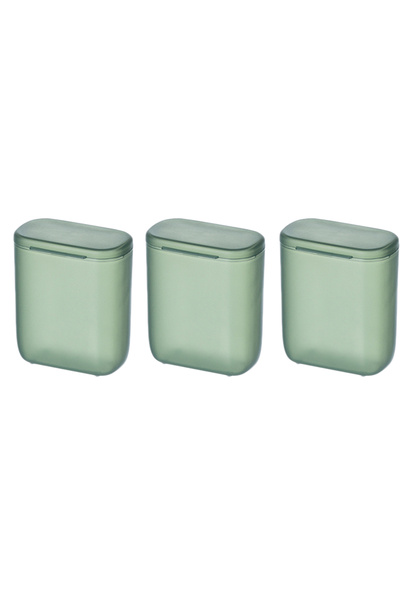 choice2 3 قطع - منظم صندوق تخزين كابلات البيانات المكتبية باللون الأخضر، مناس...