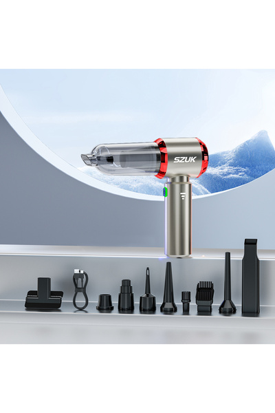 choice2 مكنسة كهربائية صغيرة للسيارة من ماكس ريد إس زد يو كيه بقوة شفط 985000...