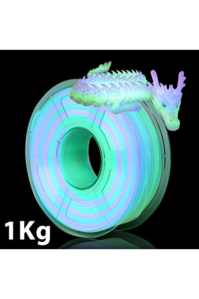 choice2 خيوط طباعة ثلاثية الأبعاد PLA بألوان قوس قزح، وزن 1 كجم، قطر 1.75 مم،...