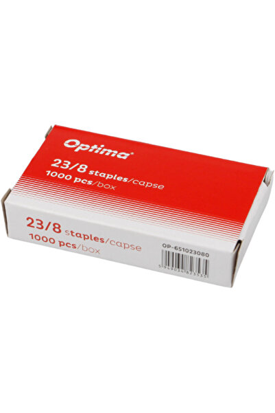 Optima Staples 23/8, 1000 pcs/box,