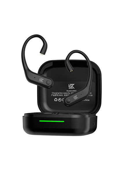 Choice سماعة أذن لاسلكية بلوتوث 5.4 من نوع C PIN KZ AN01 مزودة بخطاف أذن وعلب...