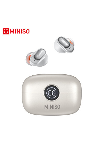 Choice3 سماعات أذن لاسلكية مينيسو MS105 بلوتوث، لون أبيض، بدون تقنية الذكاء ا...