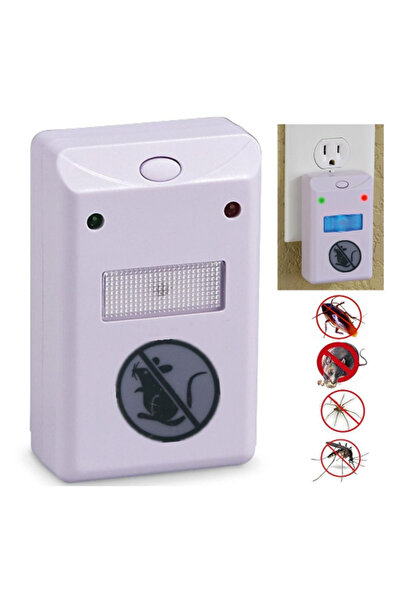 Choice1 EU plum Ultrasonic Insect Repellent Home Indoor Electronic Pest Roden...
