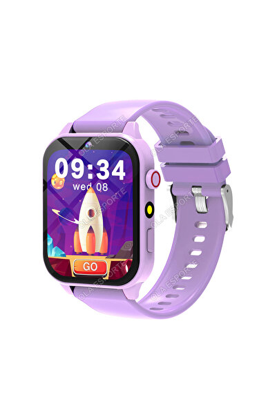 Choice8 ساعة ذكية جديدة للأطفال من البنفسجي، إصدار 2025، شاشة لمس عالية الدقة...