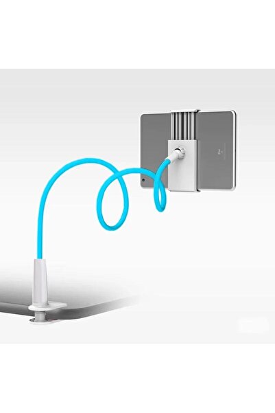 Choice1 Blue Lazy Bracket Universal Desk Phone Stand Adjustable Angle Phone B...