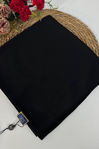 İLKYAZ 110X110 Levidor Medine Silk Scarf Black