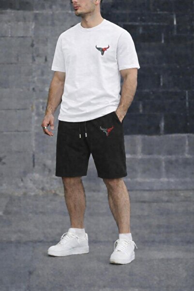 zeag Small Bull Printed Shorts T-Shirt Set