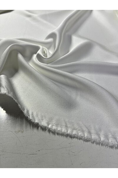 Kumaş sever White Satin Fabric Mercerized Cotton Double Yardage Clothing Dres...
