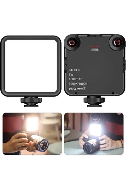 Choice مصباح فيديو LED محمول بدون مشبك، مناسب للتصوير الفوتوغرافي، يُركب على ...