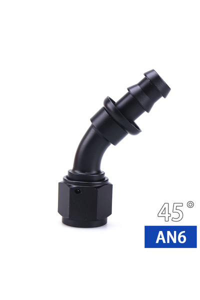 Choice5 AN6 45 degree Uuiversal Aluminum AN4 AN6 AN8 AN10 Oil Fuel Fitting Oi...
