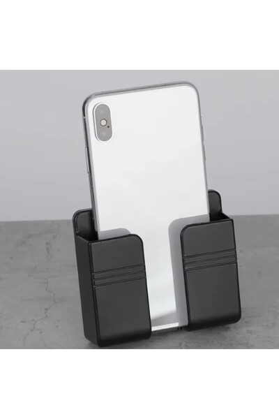 Choice5 قطعة واحدة - أسود، من 1 إلى 4 قطع، منظم تخزين جداري، جهاز تحكم عن بعد...