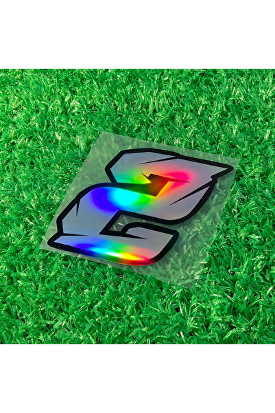 Choice13 ارتفاع 5 سم، رقم LSN03-number2، قطعة واحدة، ملصقات أرقام ليزرية للدر...