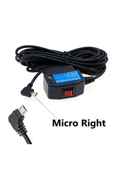 Choice5 كاميرا سيارة صغيرة Micro USB-C من النوع C، 5 فولت/3 أمبير، مزودة بمقب...