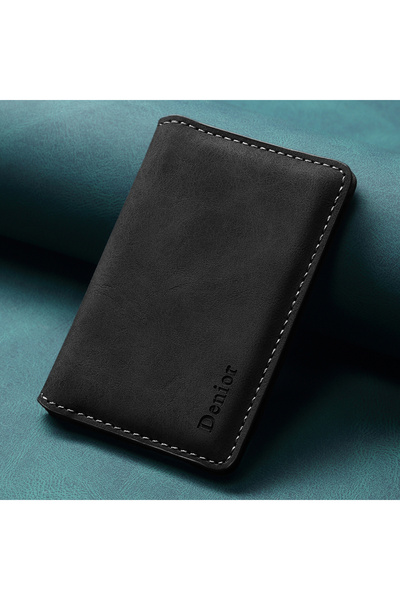 Choice Black Mobile Phone Wallet Magnet Flip Pocket Card Storage Luxury Faux ...