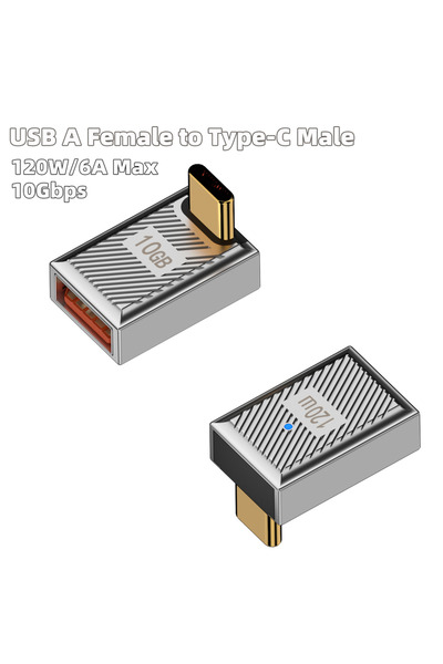 Choice AM to CG LT YS Type C to USB 3.1 10Gbps OTG Adapter USB C Male to USB ...