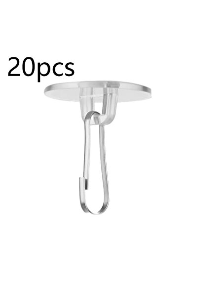 Choice1 20 قطعة أو 100 قطعة من خطافات السقف ذاتية اللصق، أقراص السقف للتعليق،...