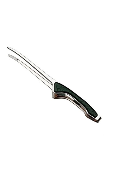 choice2 ملقط شواء من الفولاذ المقاوم للصدأ غير لاصق باللونين الأخضر والفضي، م...