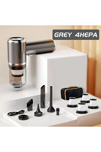 Choice5 C009-Grey-4hapa-bag SZUK 148000PA مكنسة كهربائية صغيرة للسيارة، جهاز ...